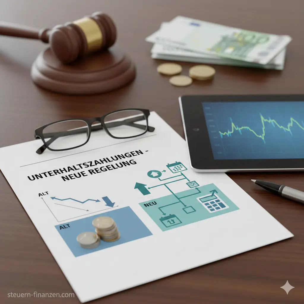 Änderungen bei der Darstellung von Unterhaltszahlungen